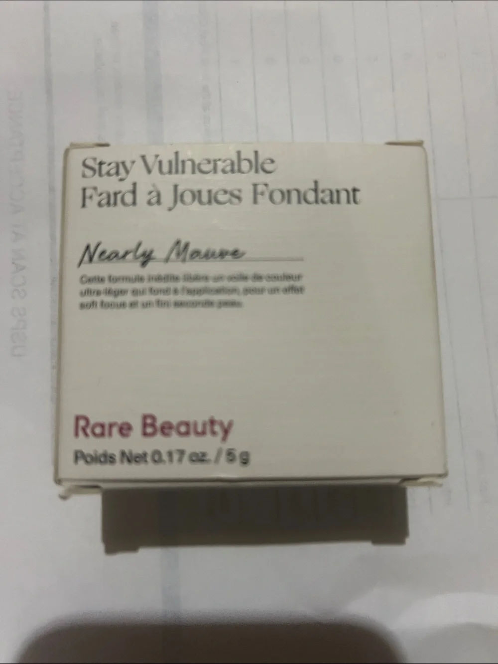 Rare Beauty Nearly Mauve Cream Blush